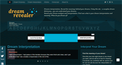 Desktop Screenshot of dreamrevealer.com